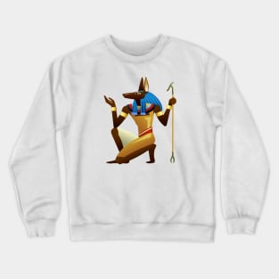 Anubis Underworld Diety Crewneck Sweatshirt